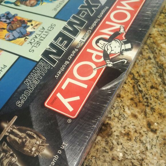 X-Men Collector's Edition Monopoly 8 Collectible Pewter Tokens From 2000 - Picture 10 of 12